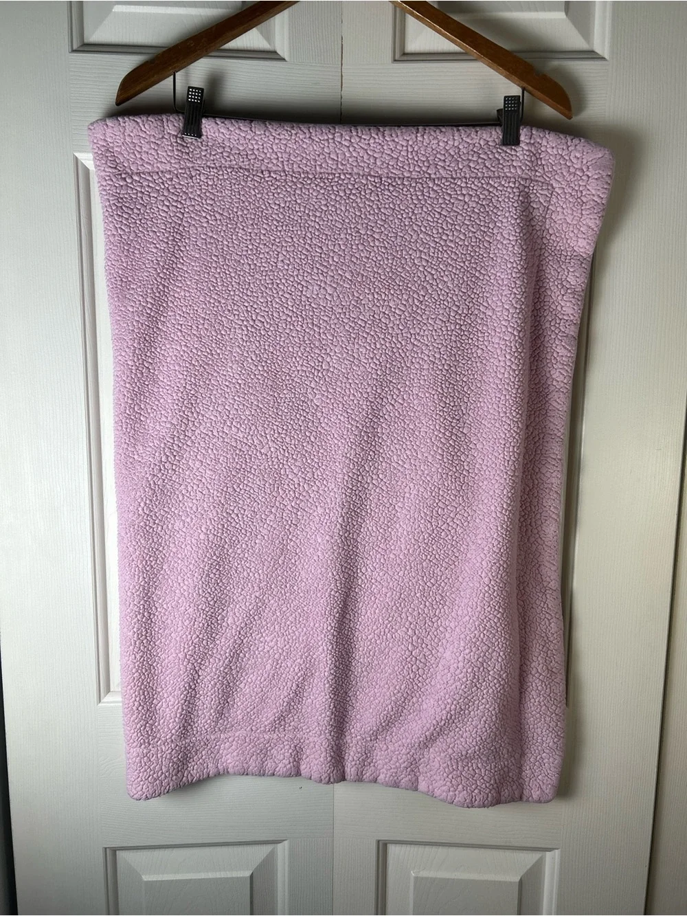 RUNT 1478 Pink Orange Elephants Baby Blanket White Blue Floral Stripes Sherpa